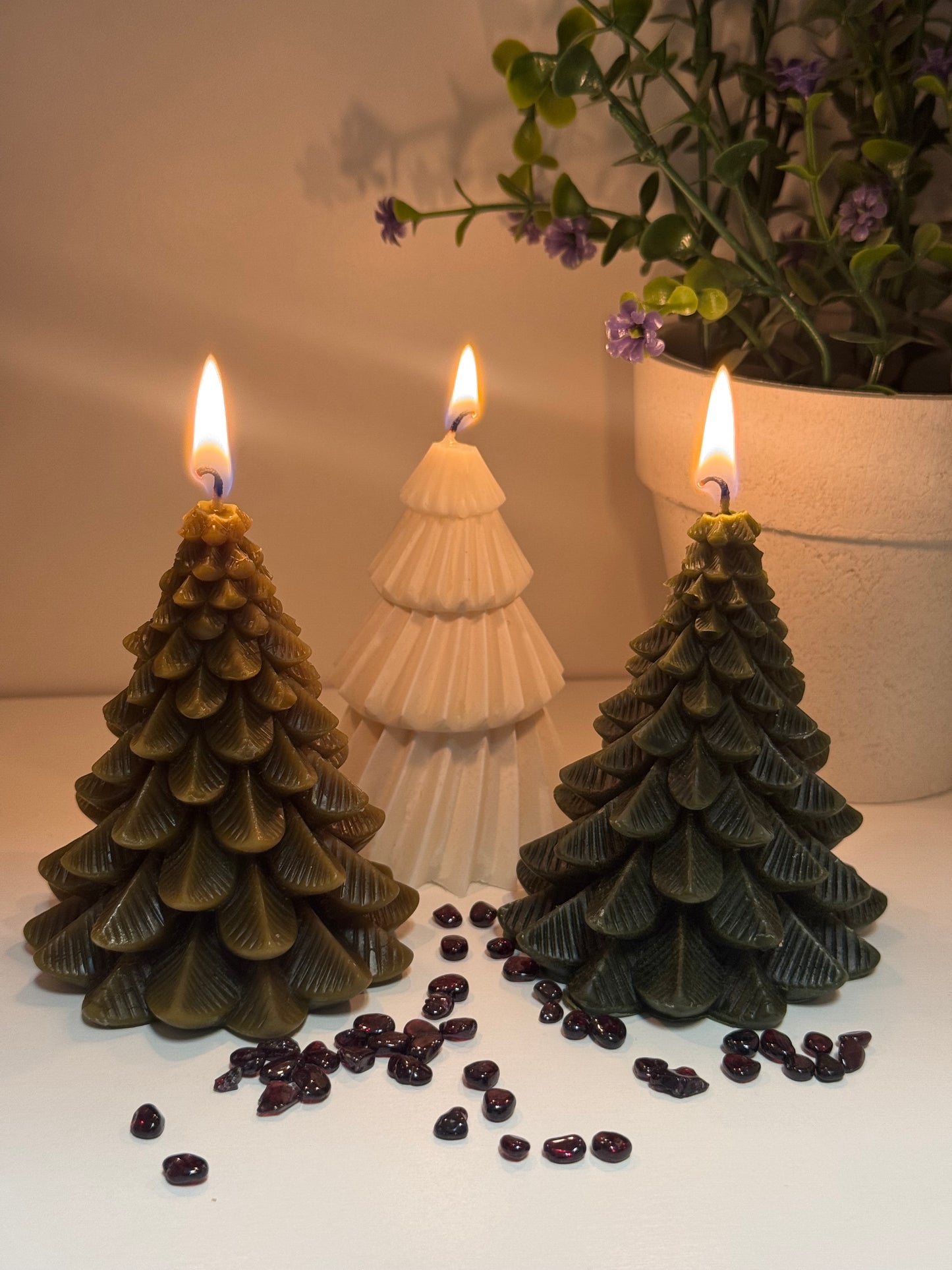 Vela de soja Árbol de Navidad