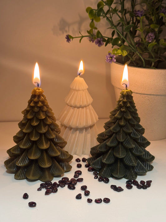 Vela de soja Árbol de Navidad