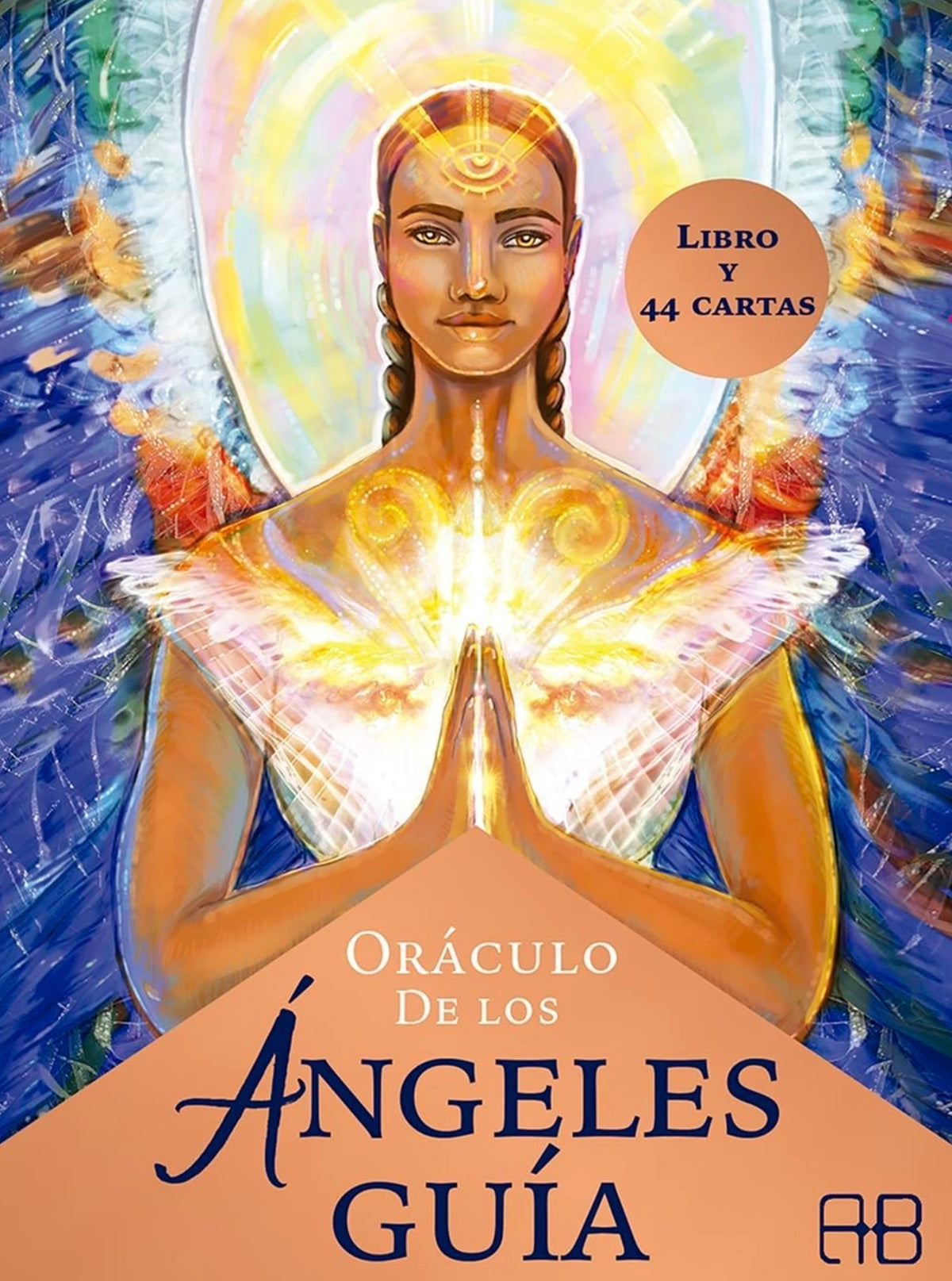 Oráculo de los Ángeles guía: Libro y 44 cartas