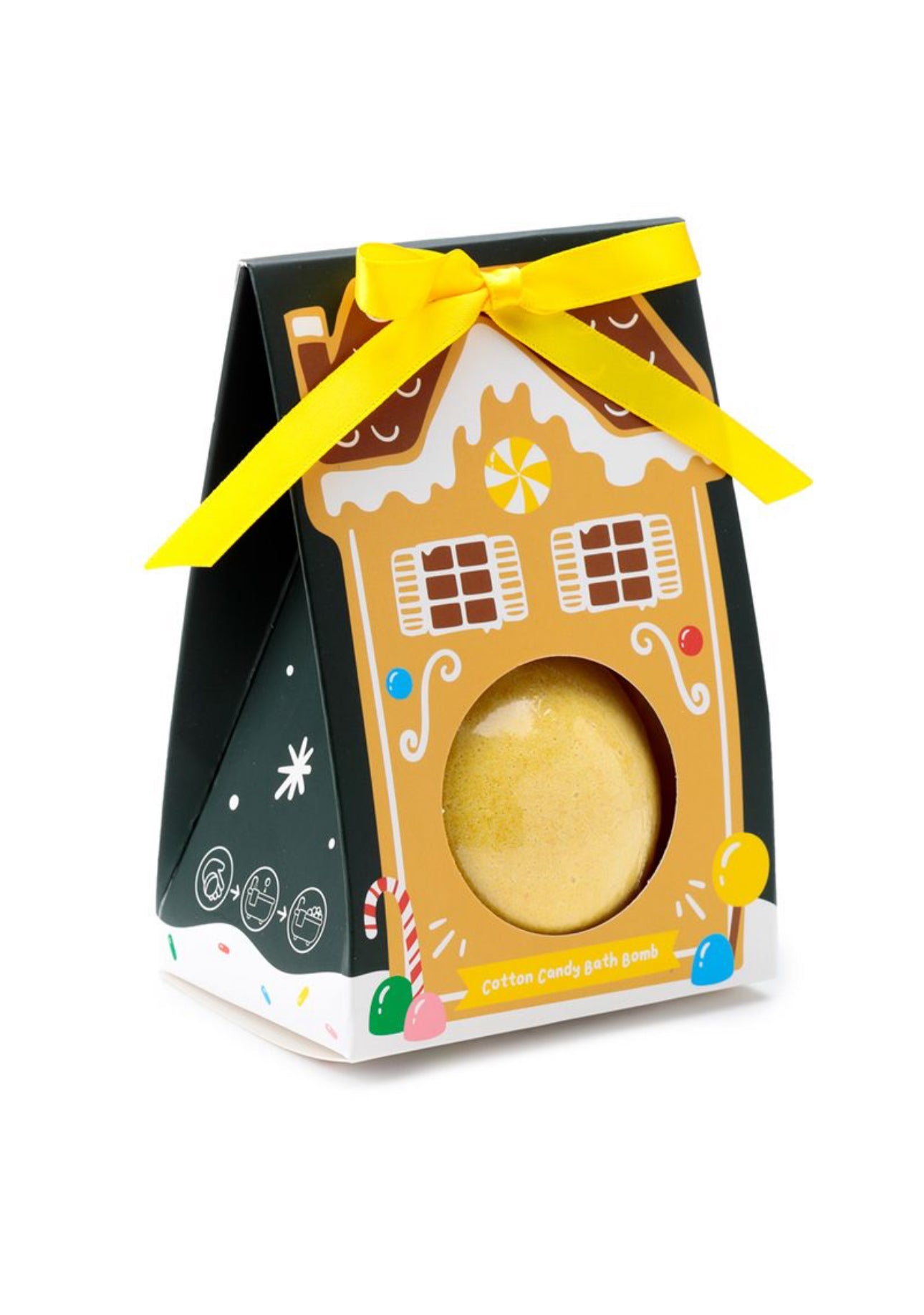 Bomba de Baño en Caja de Regalo Navidad Galleta de Jengibre