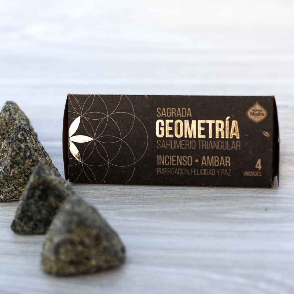 Sahumerios Triangulares de Energía y Armonía - Sagrada Geometría