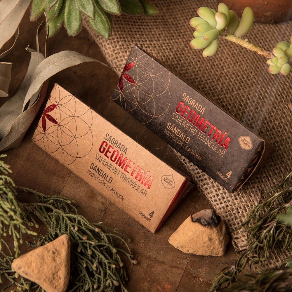 Sahumerios Triangulares de Energía y Armonía - Sagrada Geometría