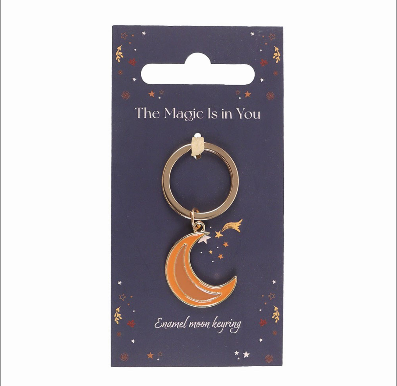 Llavero Luna Mágica de Otoño