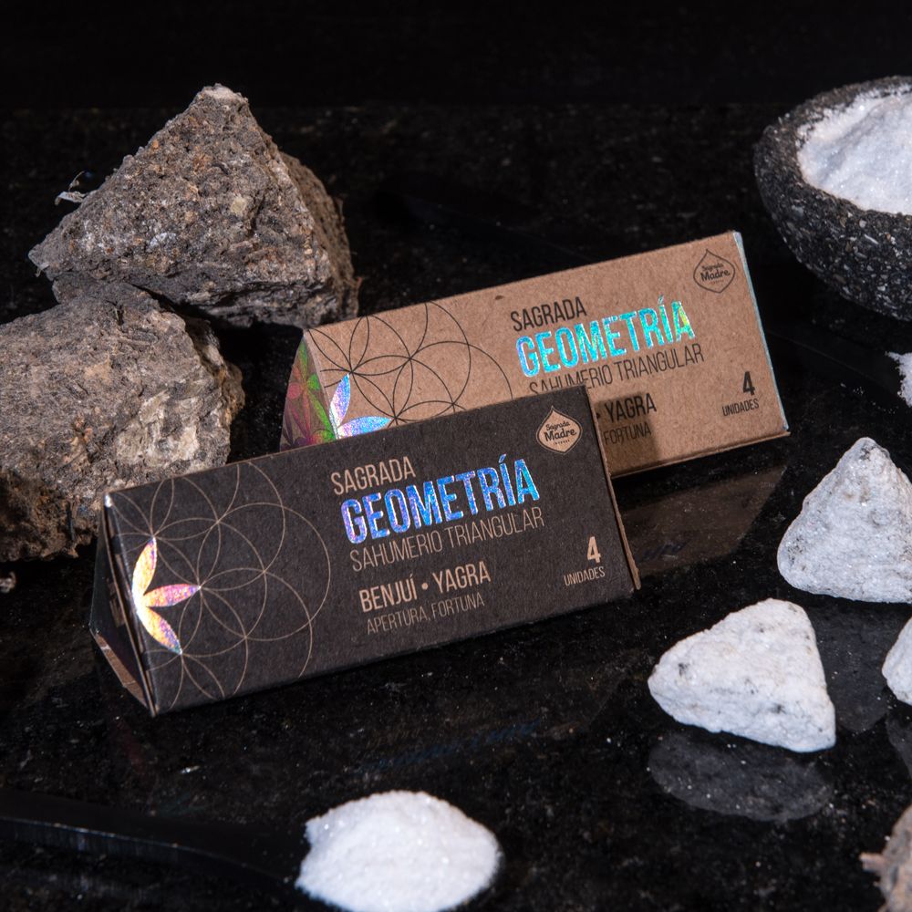 Sahumerios Triangulares de Energía y Armonía - Sagrada Geometría