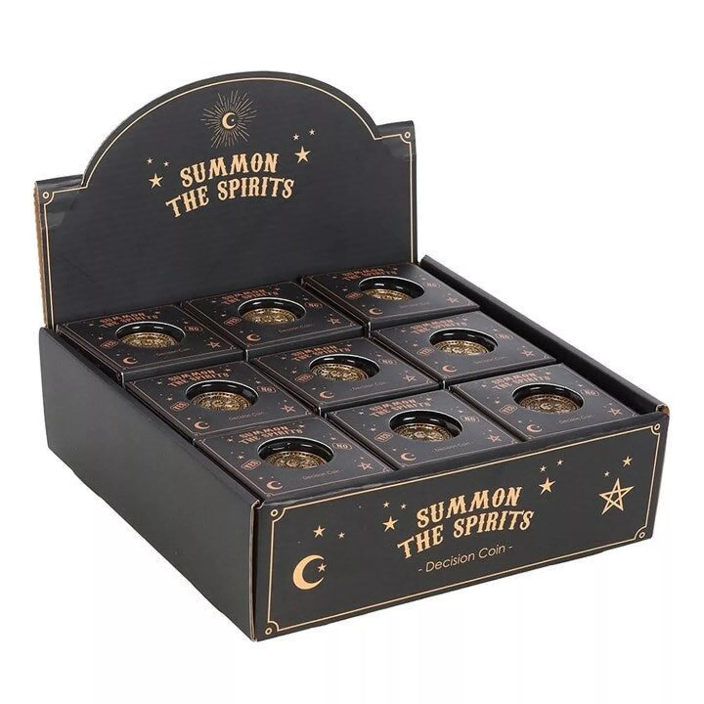 Monedas con decisión de sí o no