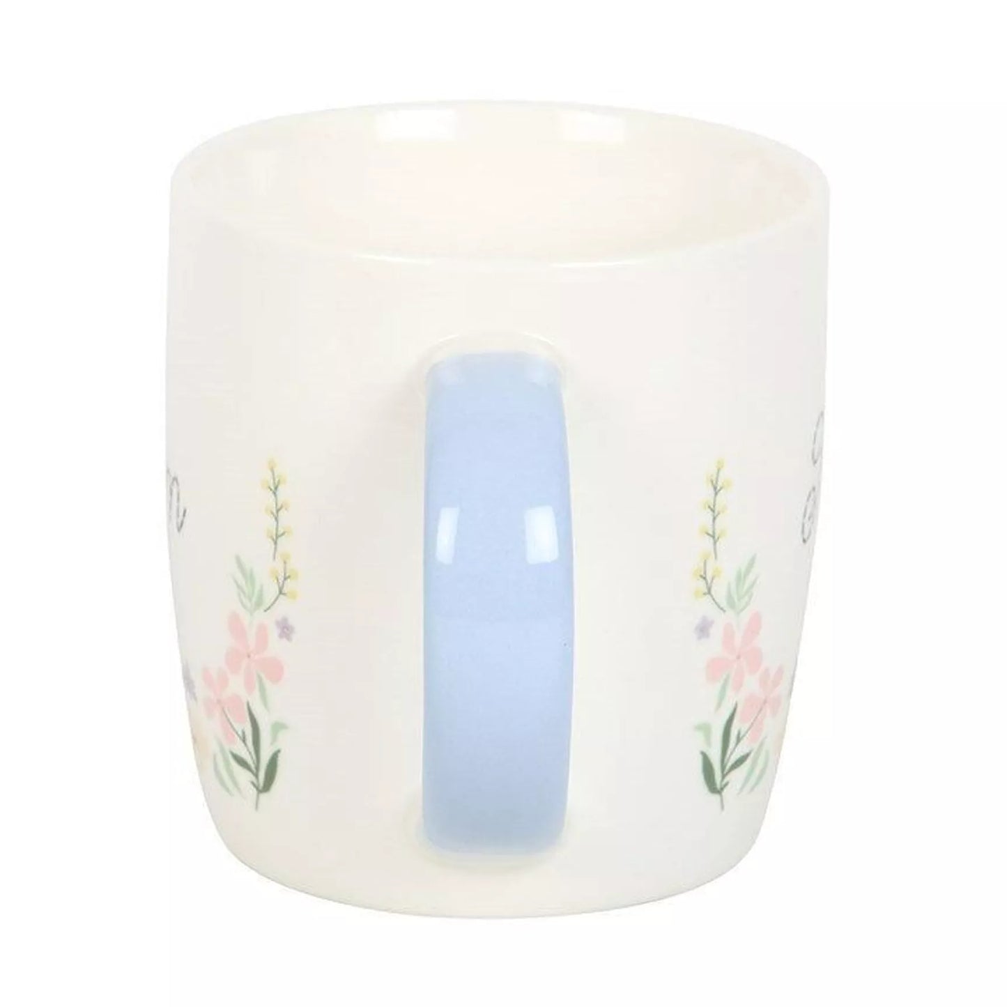 Taza con diseño de mamá con flores en tonos pastel
