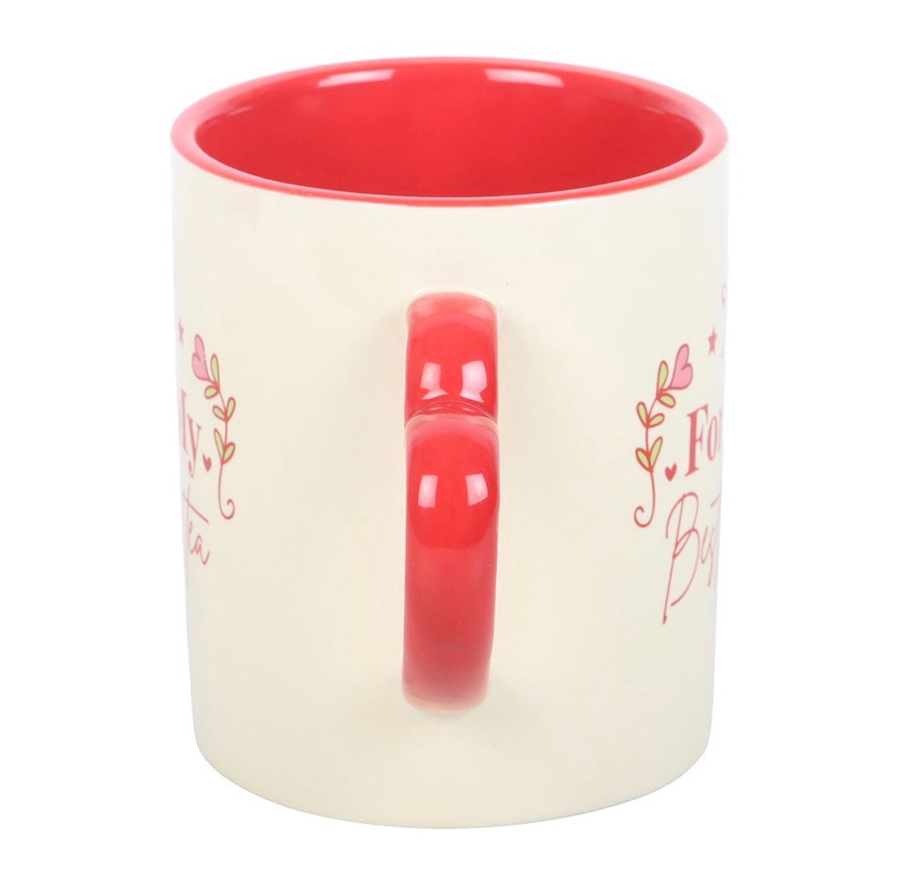 PARA MI MEJOR TÉ - TAZA DE TÉ CON ASA DE CORAZÓN