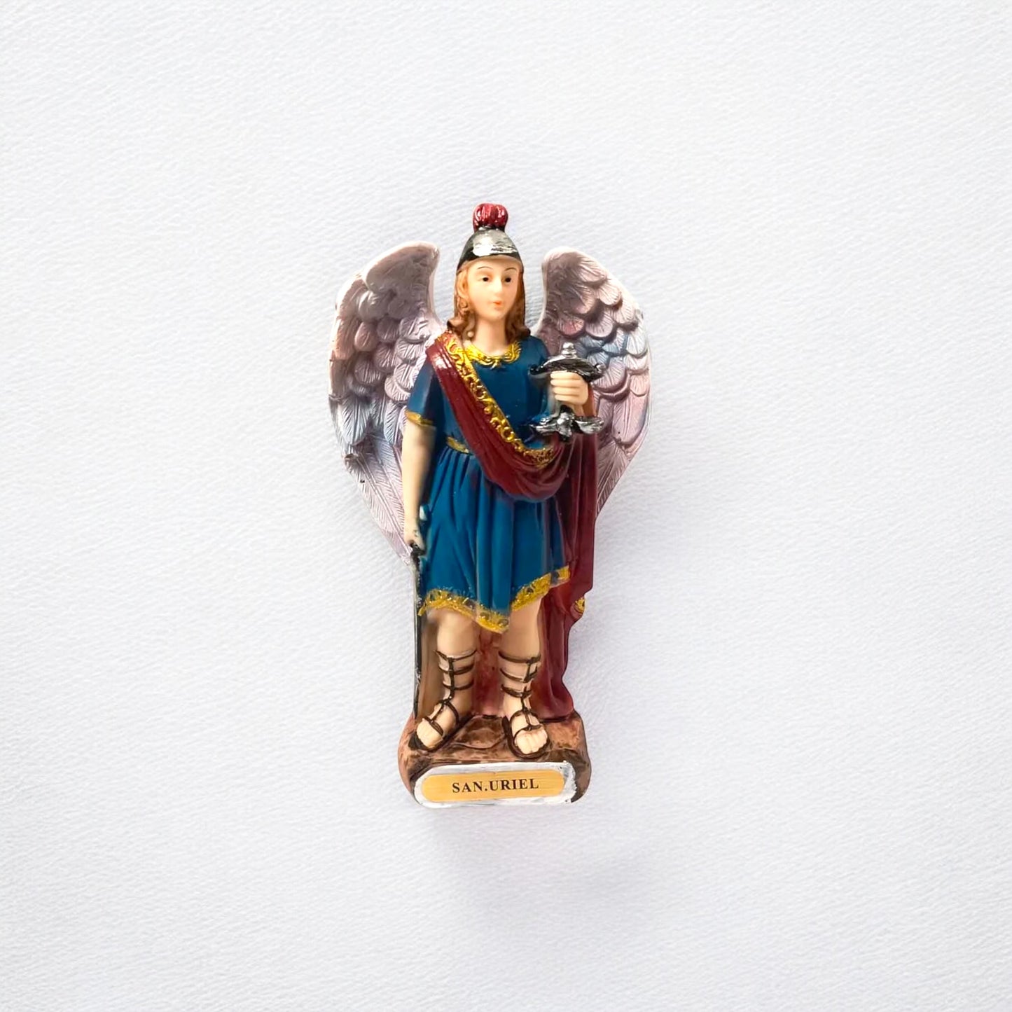 Figura Arcangel San Uriel 15 Cms