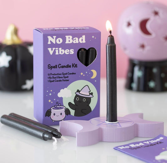 KIT DE VELAS PARA HECHIZOS CONTRA LAS MALAS VIBRAS