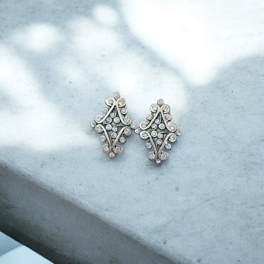 PENDIENTES DE ESTILO ISABELINO