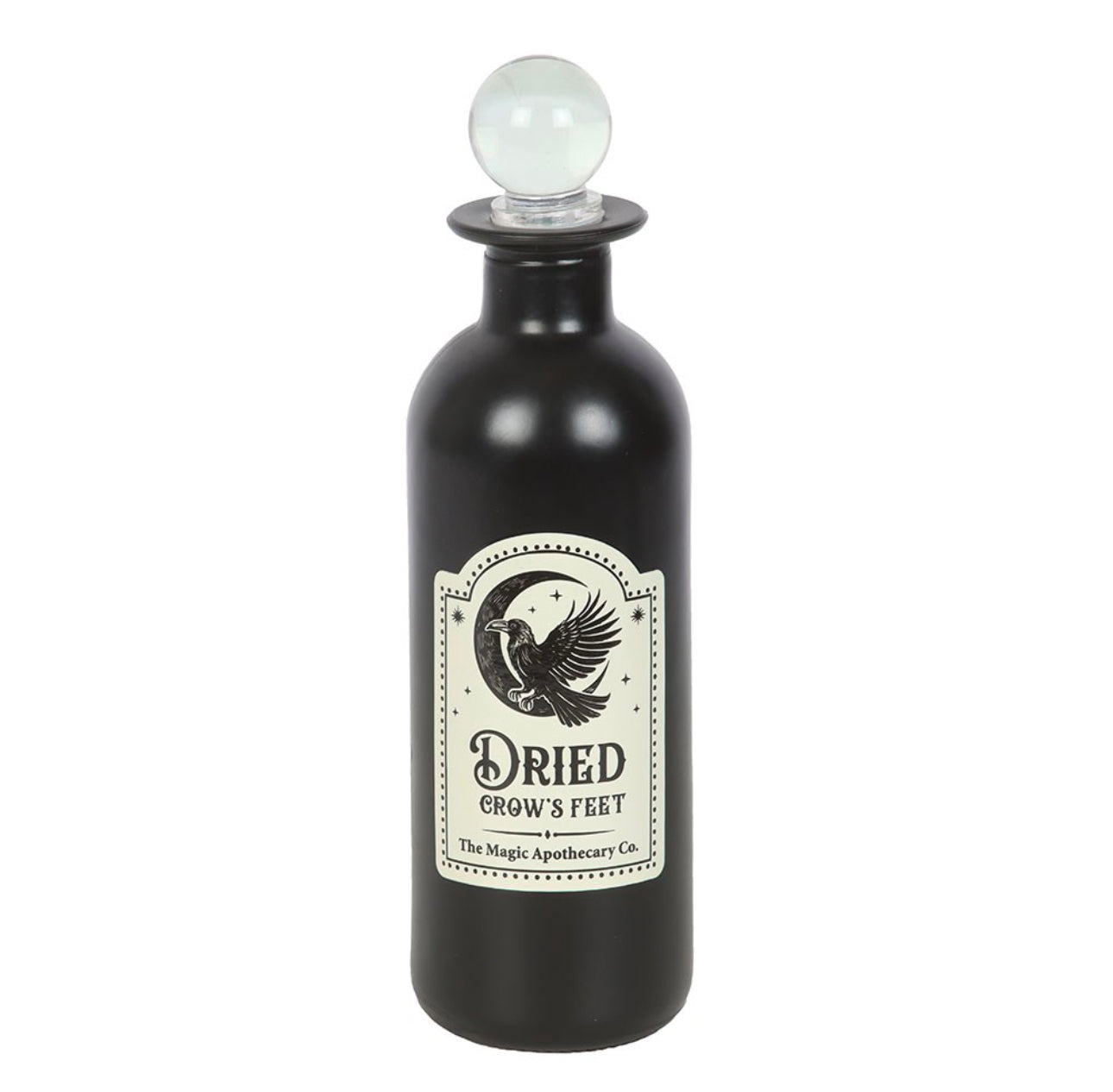 Botella de vidrio poción "patas de gallo"