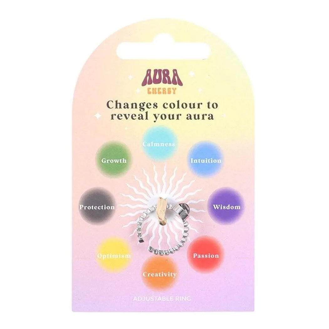 Anillos que cambian de color según tu energía y aura