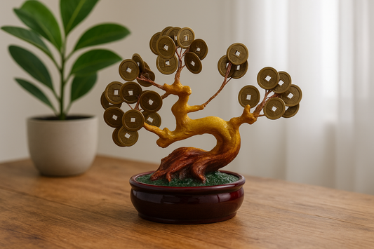 Árbol Feng Shui de Monedas
