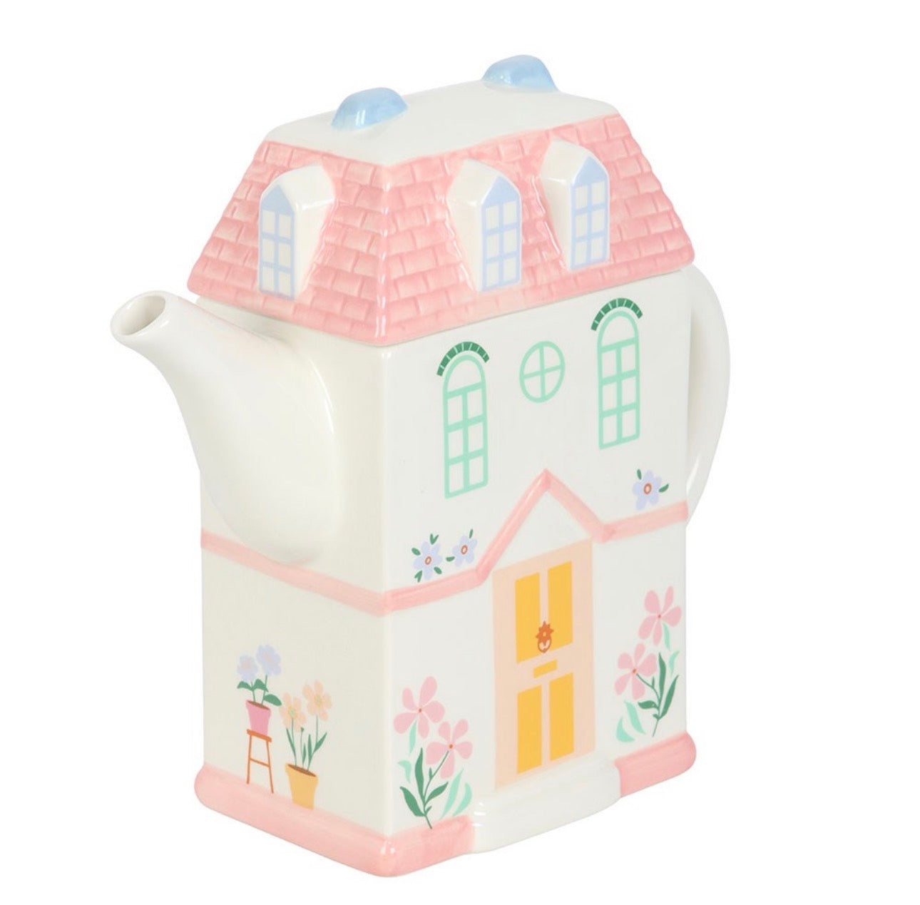 TETERA CON FORMA DE CASA PASTEL