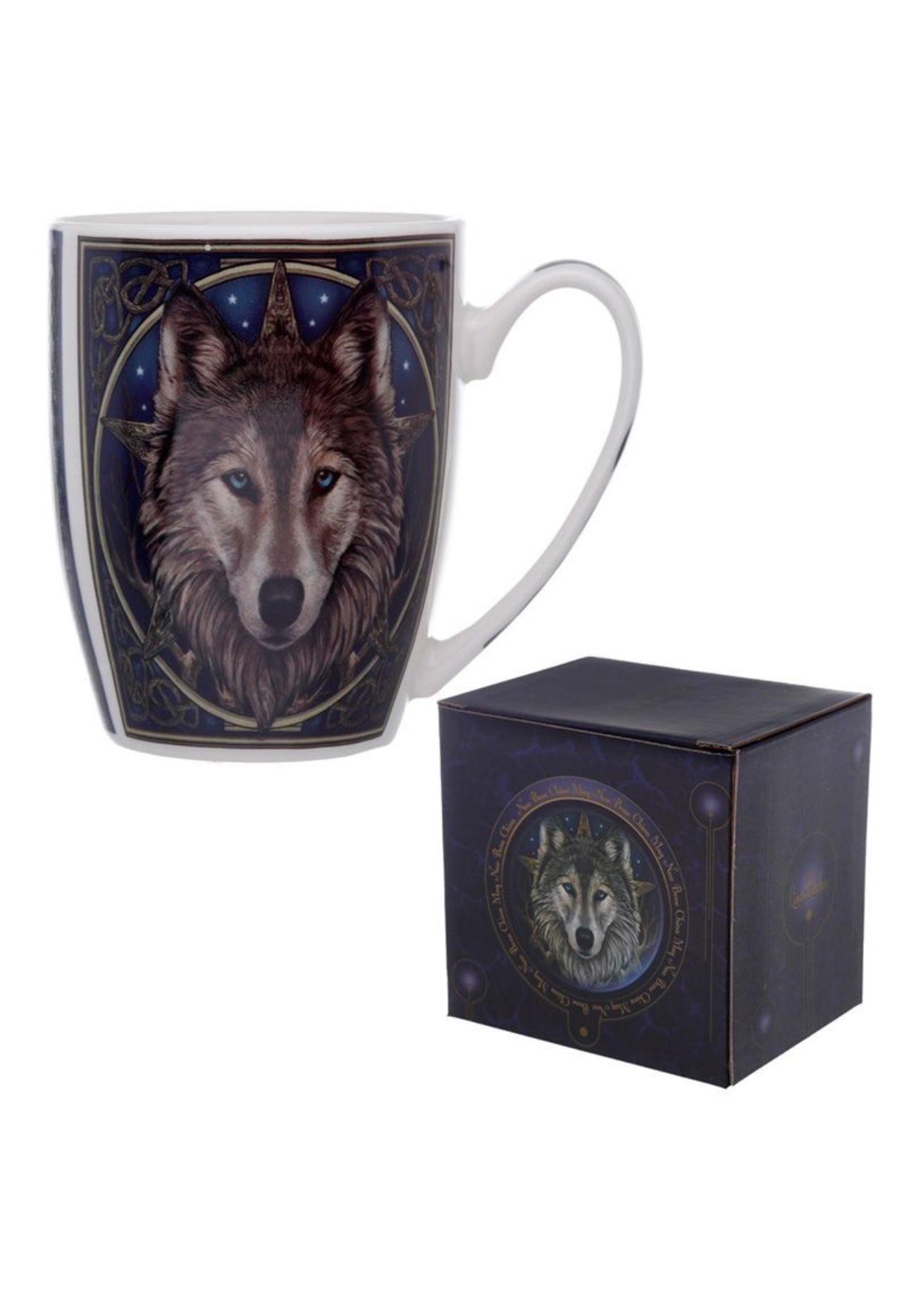 Taza de Cerámica Cabeza de Lobo Lisa Parker