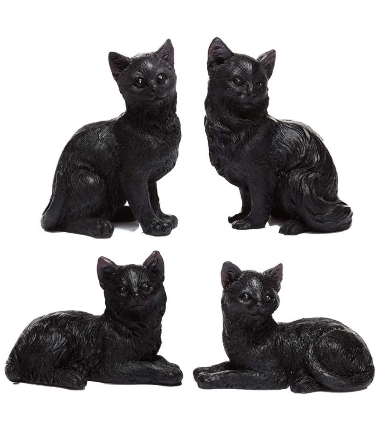 Figuras Gato Colección Gatos Negros