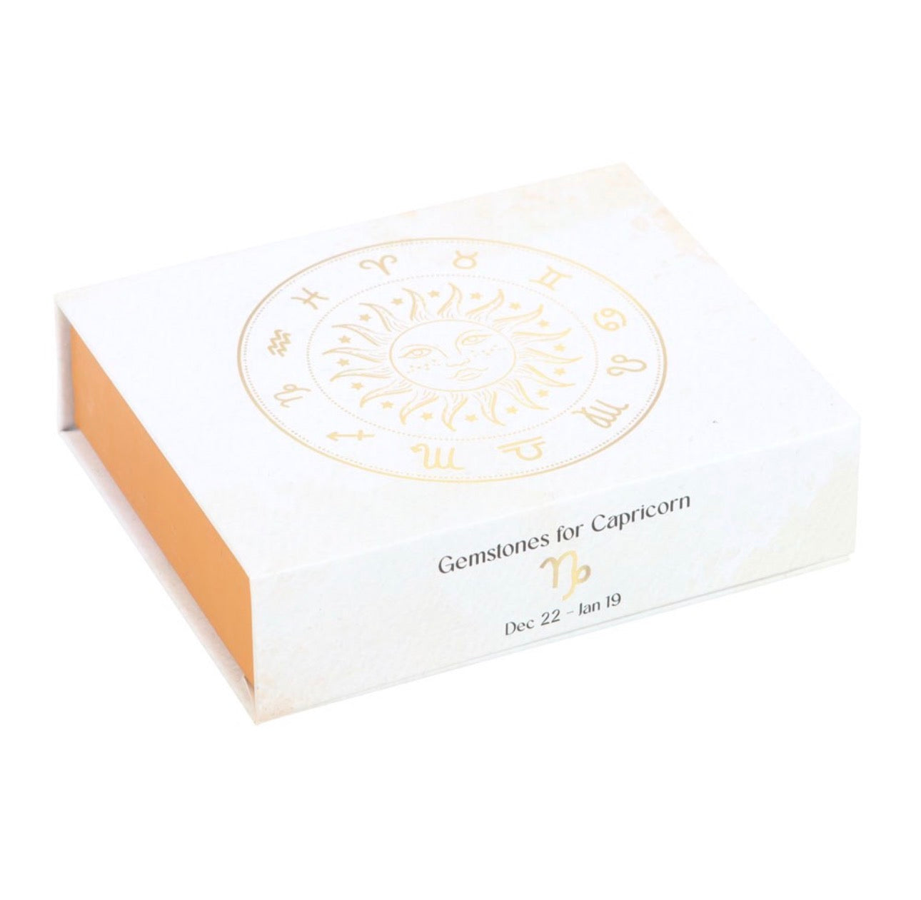 JUEGO DE PIEDRAS RODADAS DE CRISTAL DE CAPRICORNIO