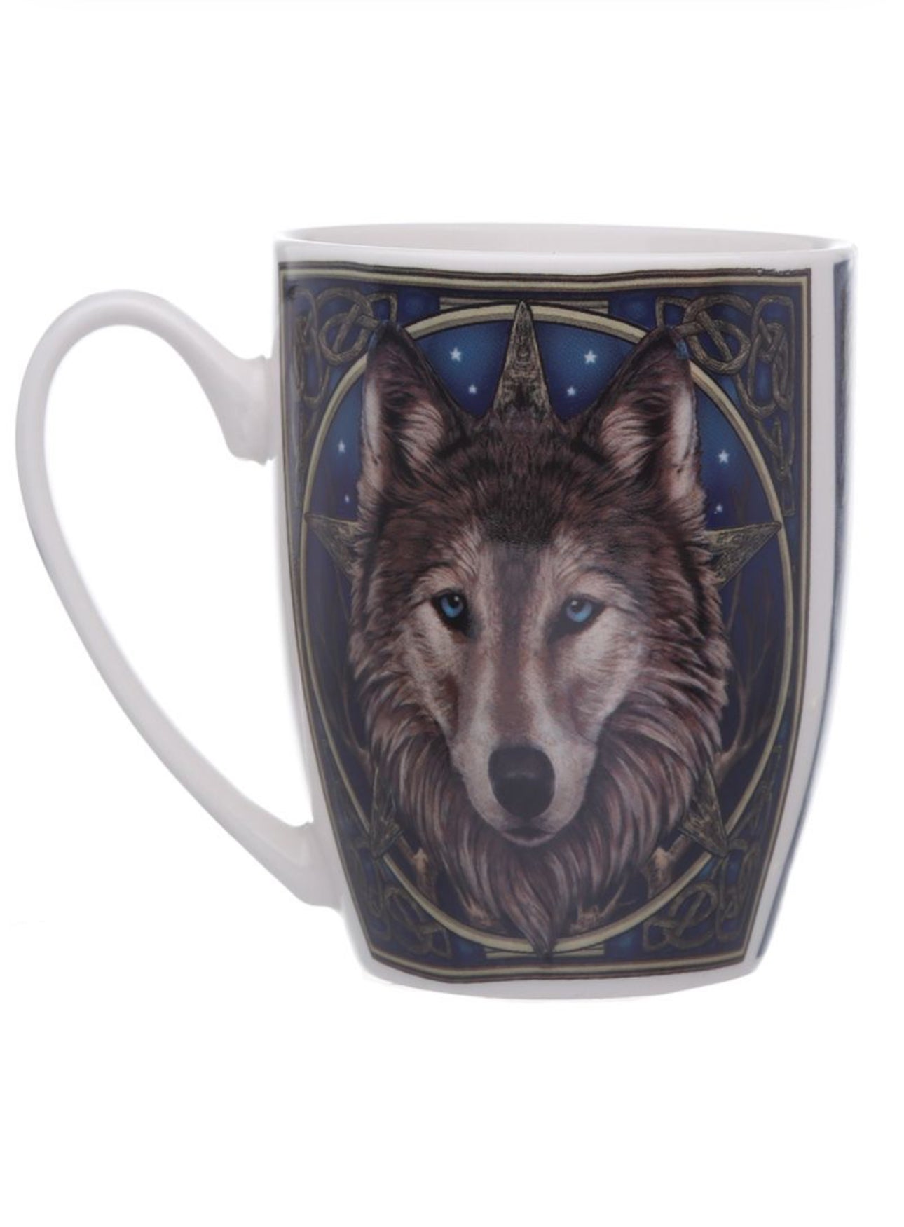 Taza de Cerámica Cabeza de Lobo Lisa Parker