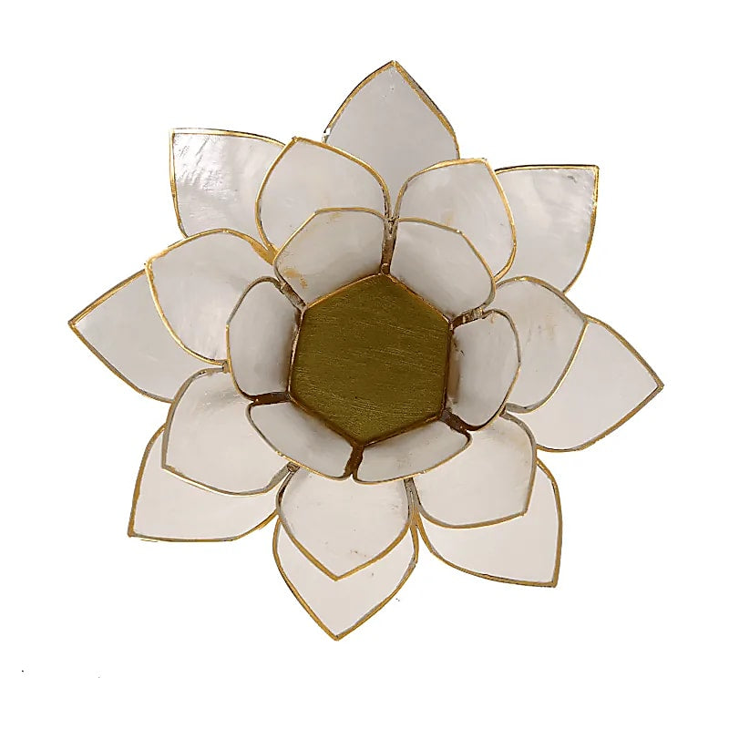 Loto Iluminación -natural - bordes oro