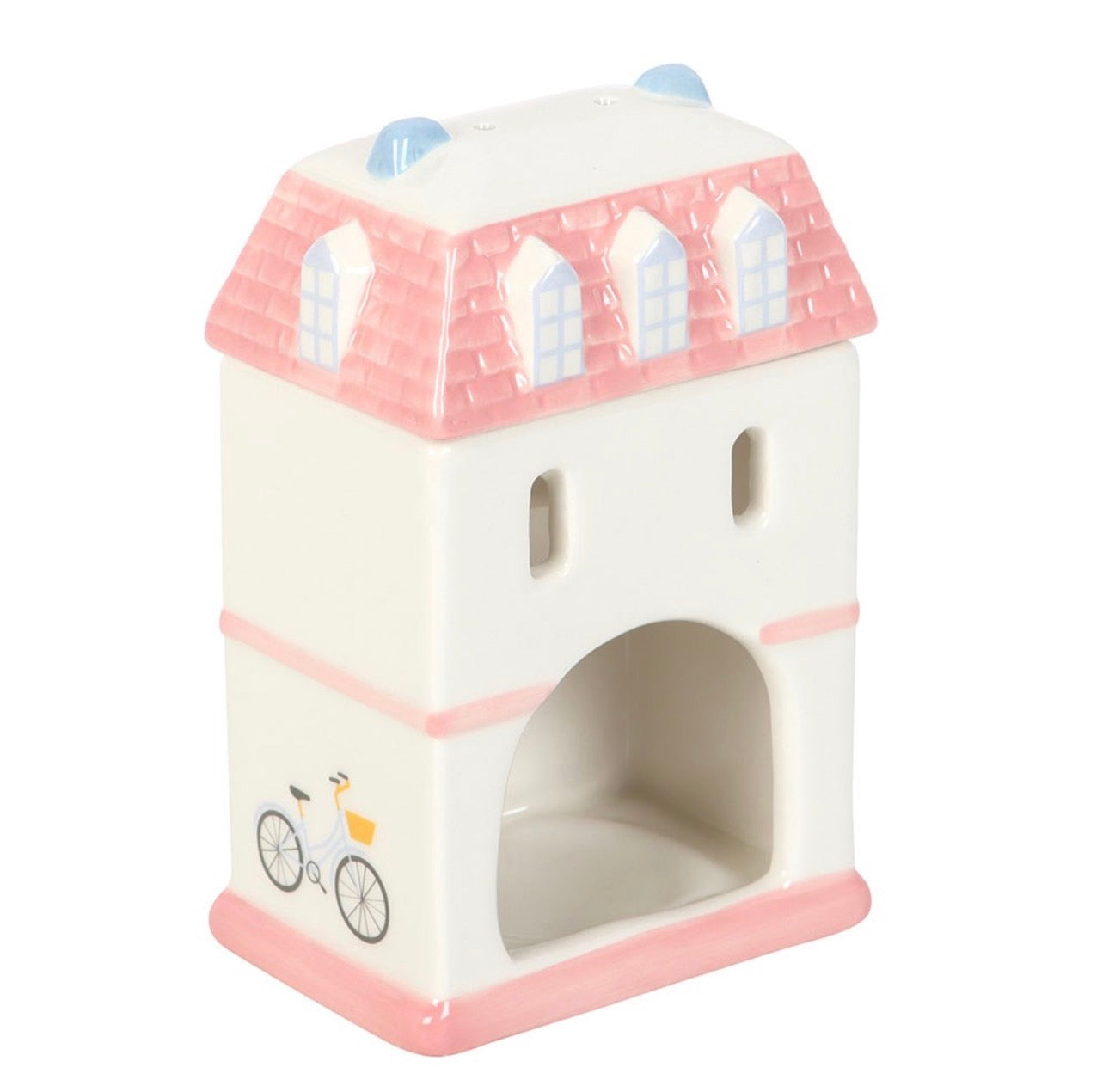 QUEMADOR DE ACEITE Y CALENTADOR DE CERA PASTEL CASA