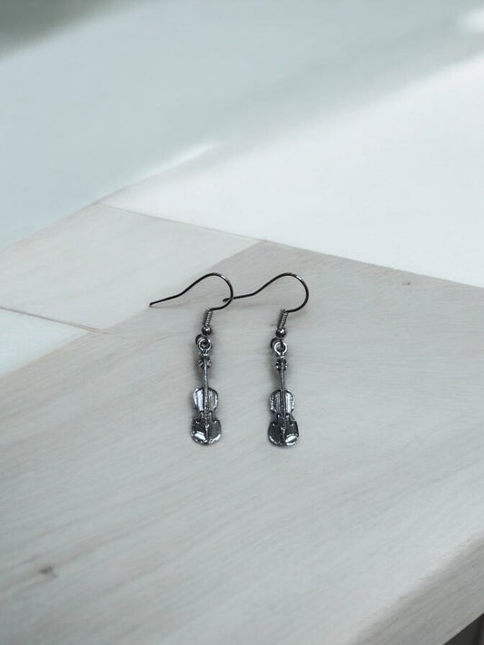 Pendientes Violín Plata