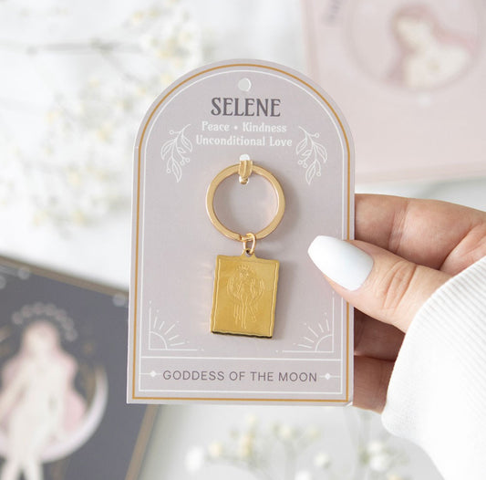 Llavero Talismán Diosa de la Luna Selene
