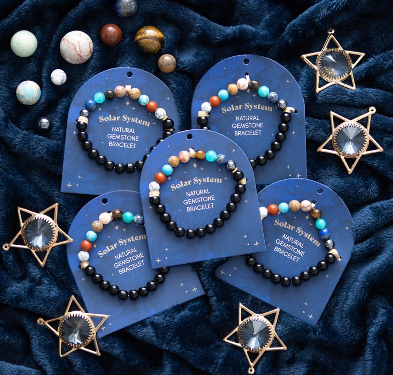 PULSERAS DE MINERAL DEL SISTEMA SOLAR