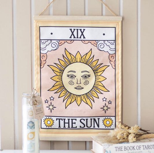 COLGADOR DE PARED TAROT VINTAGE DEL SOL