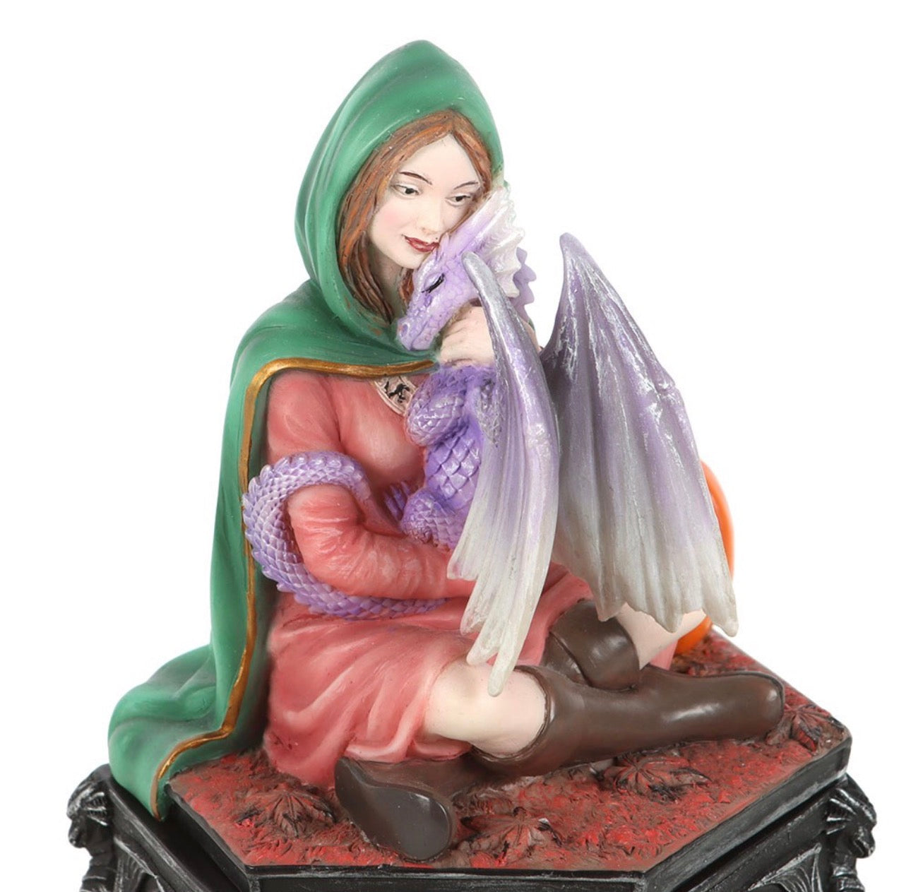CAJA DE OTOÑO DE LA AMISTAD CON DRAGÓN DE ANNE STOKES