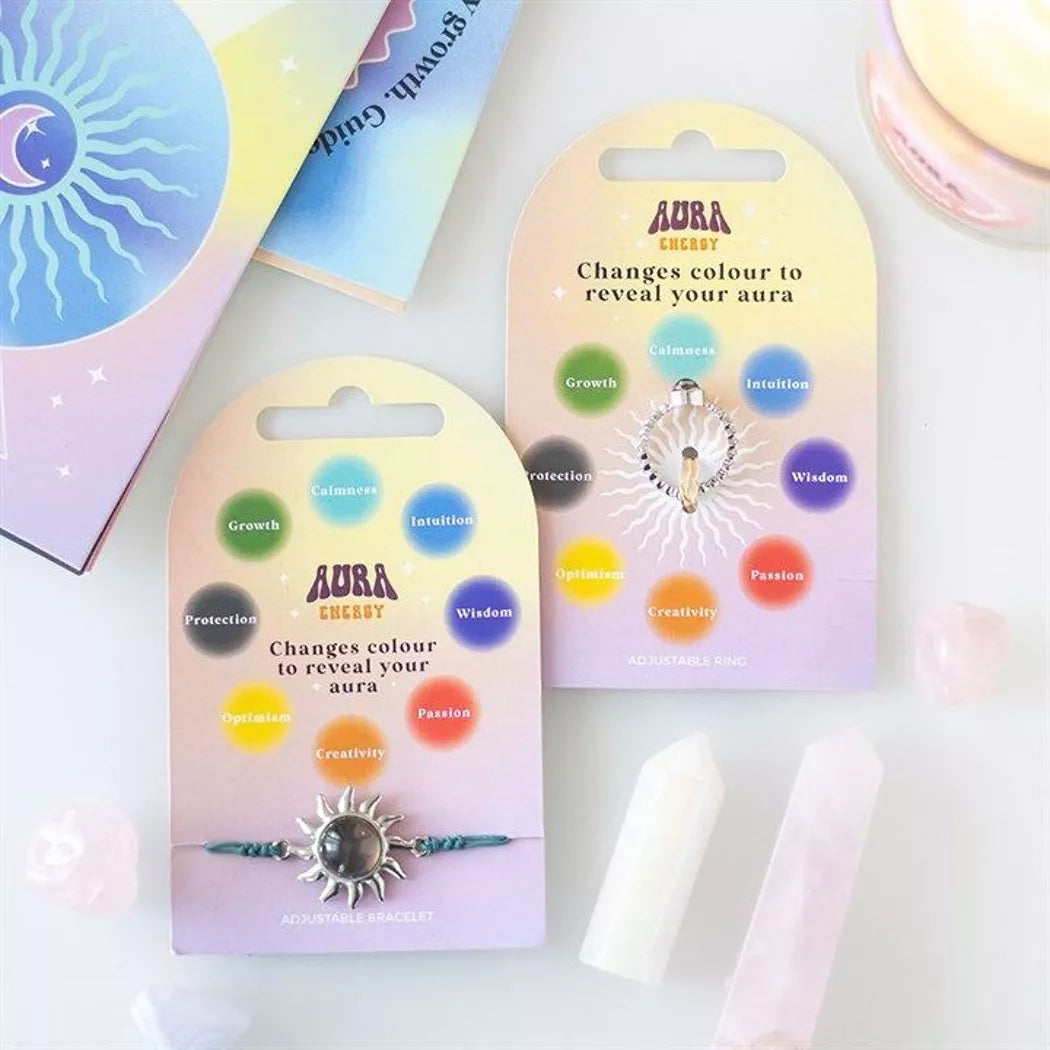 Anillos que cambian de color según tu energía y aura