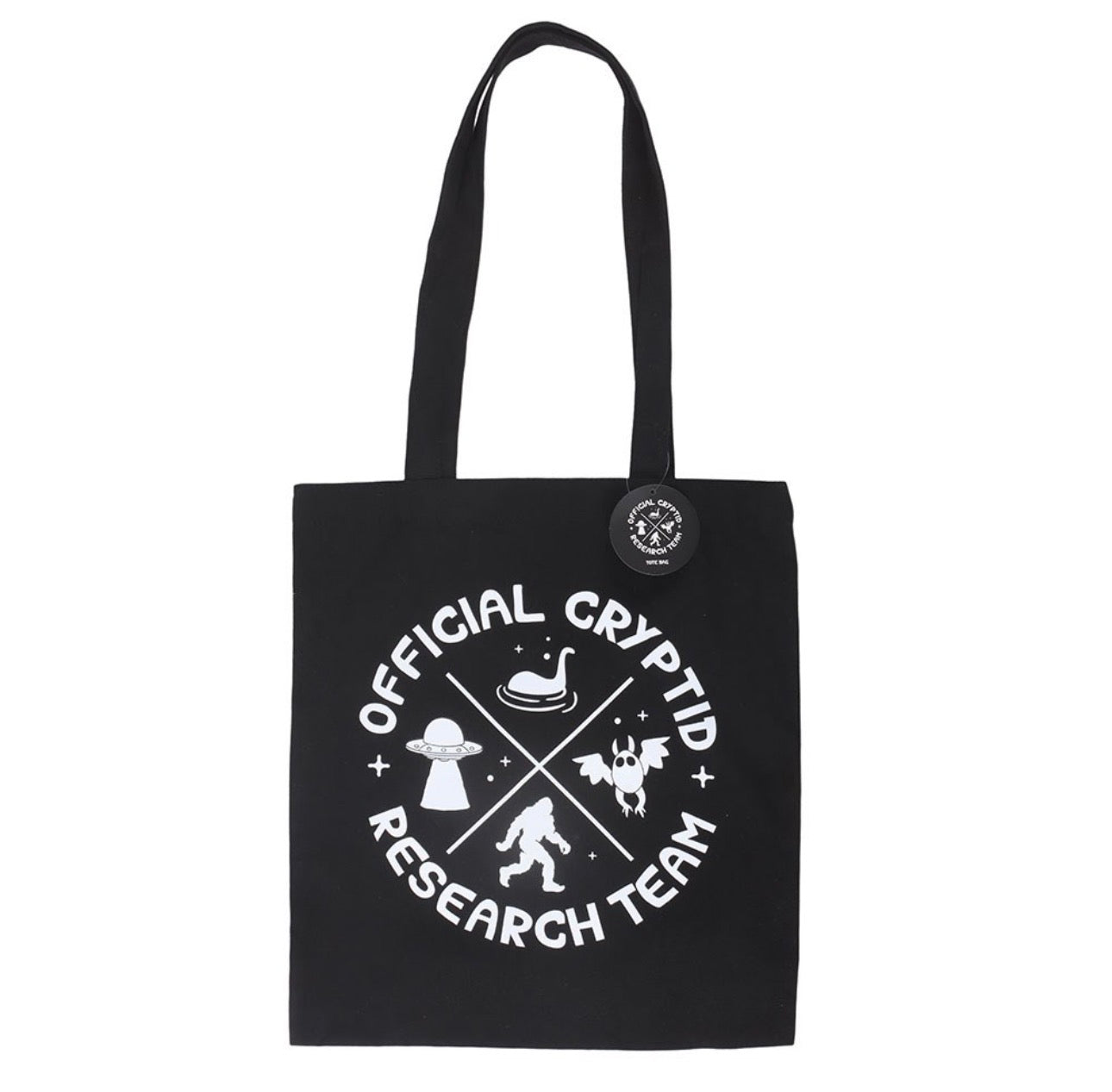 BOLSA DE TELA DEL EQUIPO DE INVESTIGACIÓN DE CRÍPTIDOS