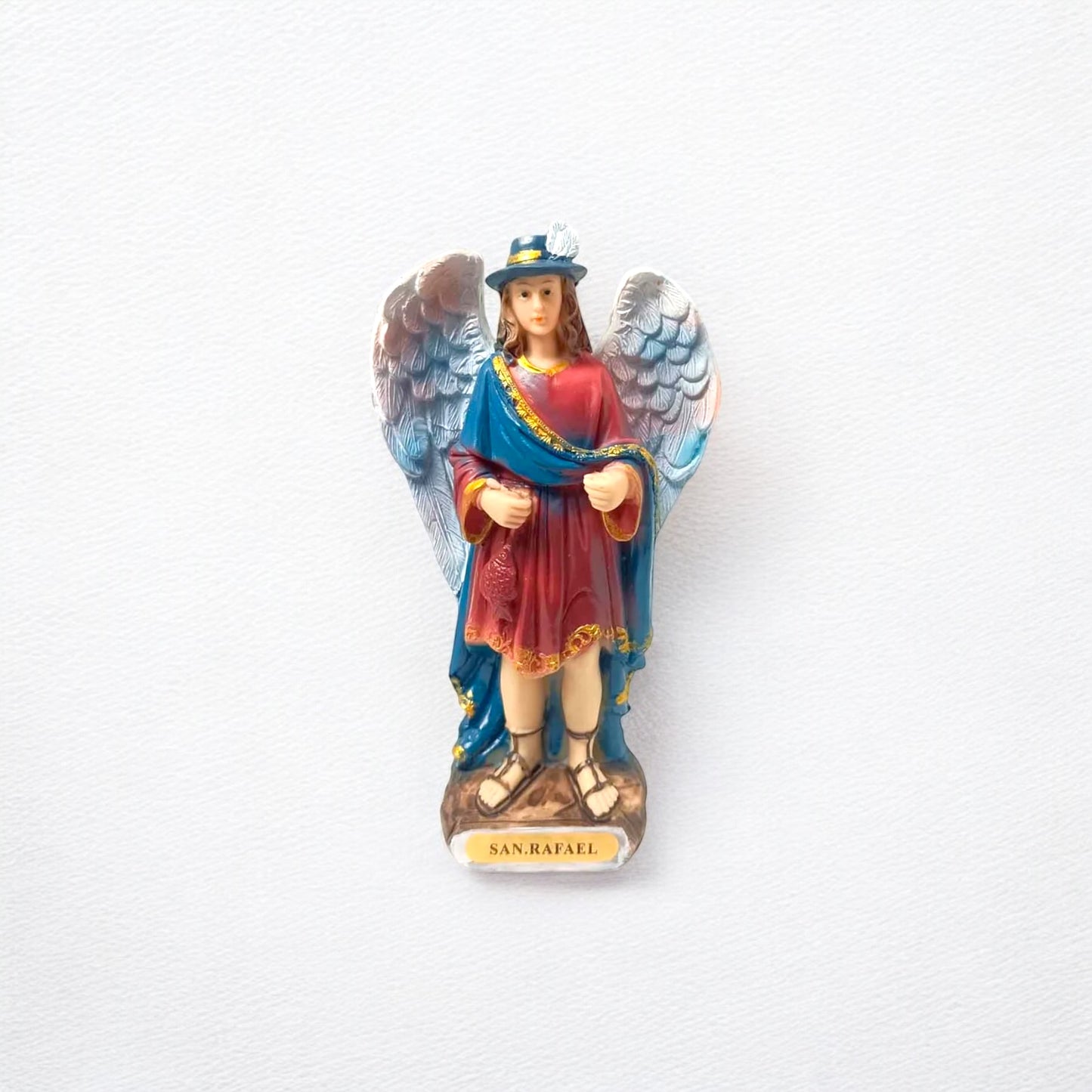 Figura Arcangel San Rafael 15 Cms