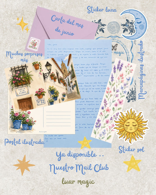 MAIL CLUB (Cartas mágicas mensuales) Julio