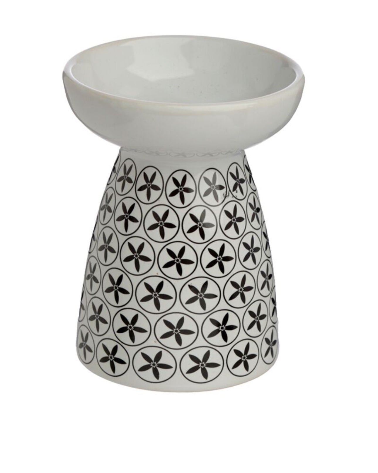 Quemador de Aceite y Velas de Cerámica Eden Floral