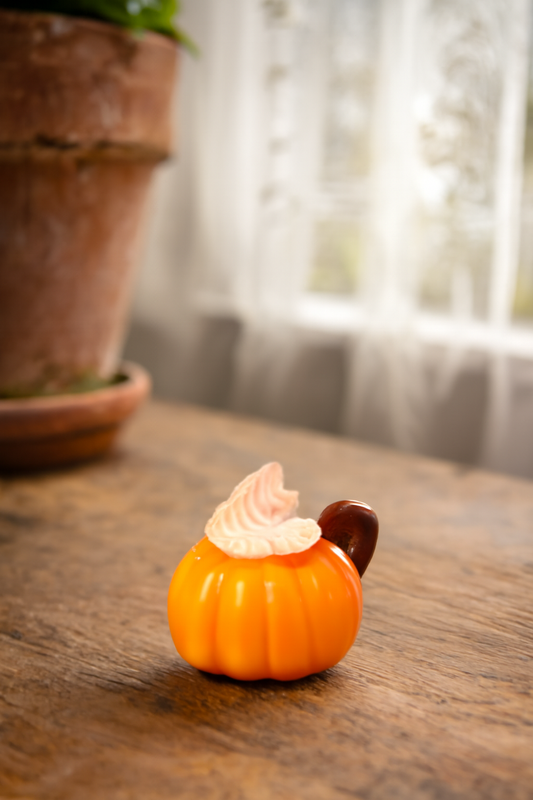 Bálsamo Labial con Forma de Taza de Calabaza Otoño cacao