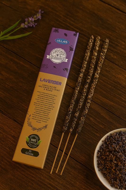 Incienso natural de lavanda de Ullas