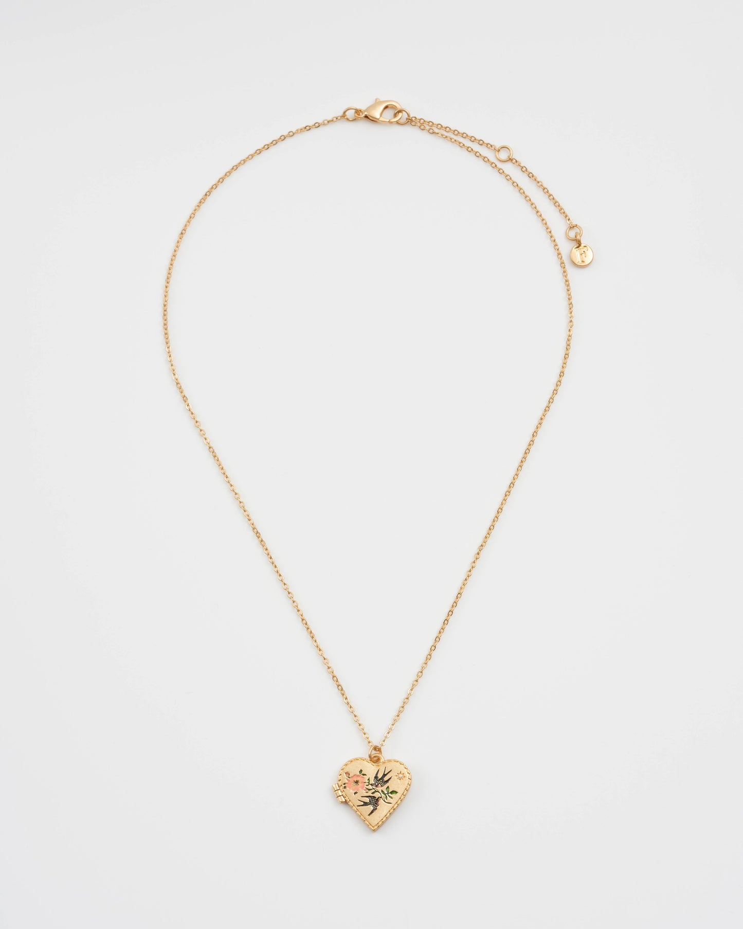 Colgante fable camafeo Golondrina artesanal