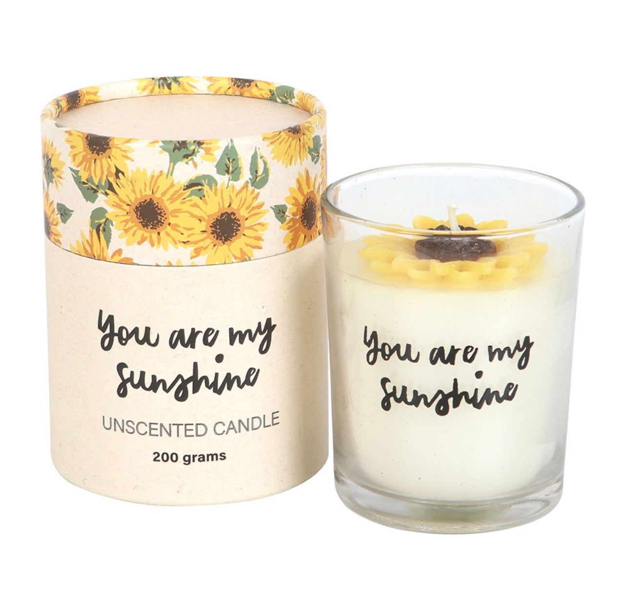 VELA ERES MI SOL CON GIRASOL 3D
