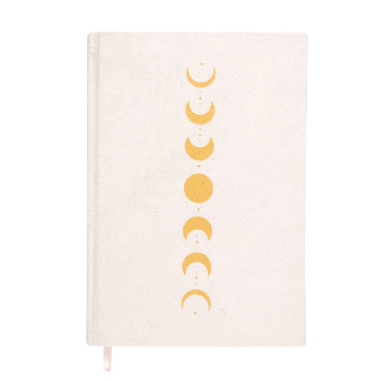 Libreta A5 DE TERCIOPELO CON FASES LUNAR