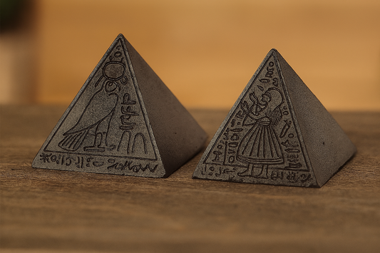 Figura Egipto Pirámide gris