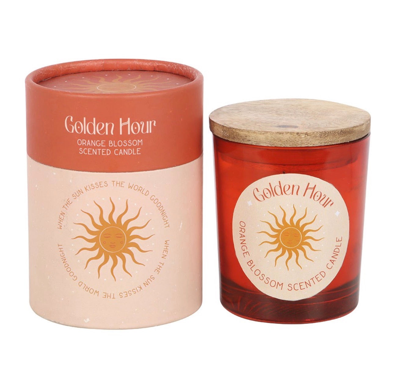 VELA DE FLOR DE AZAHAR HORA DORADA
