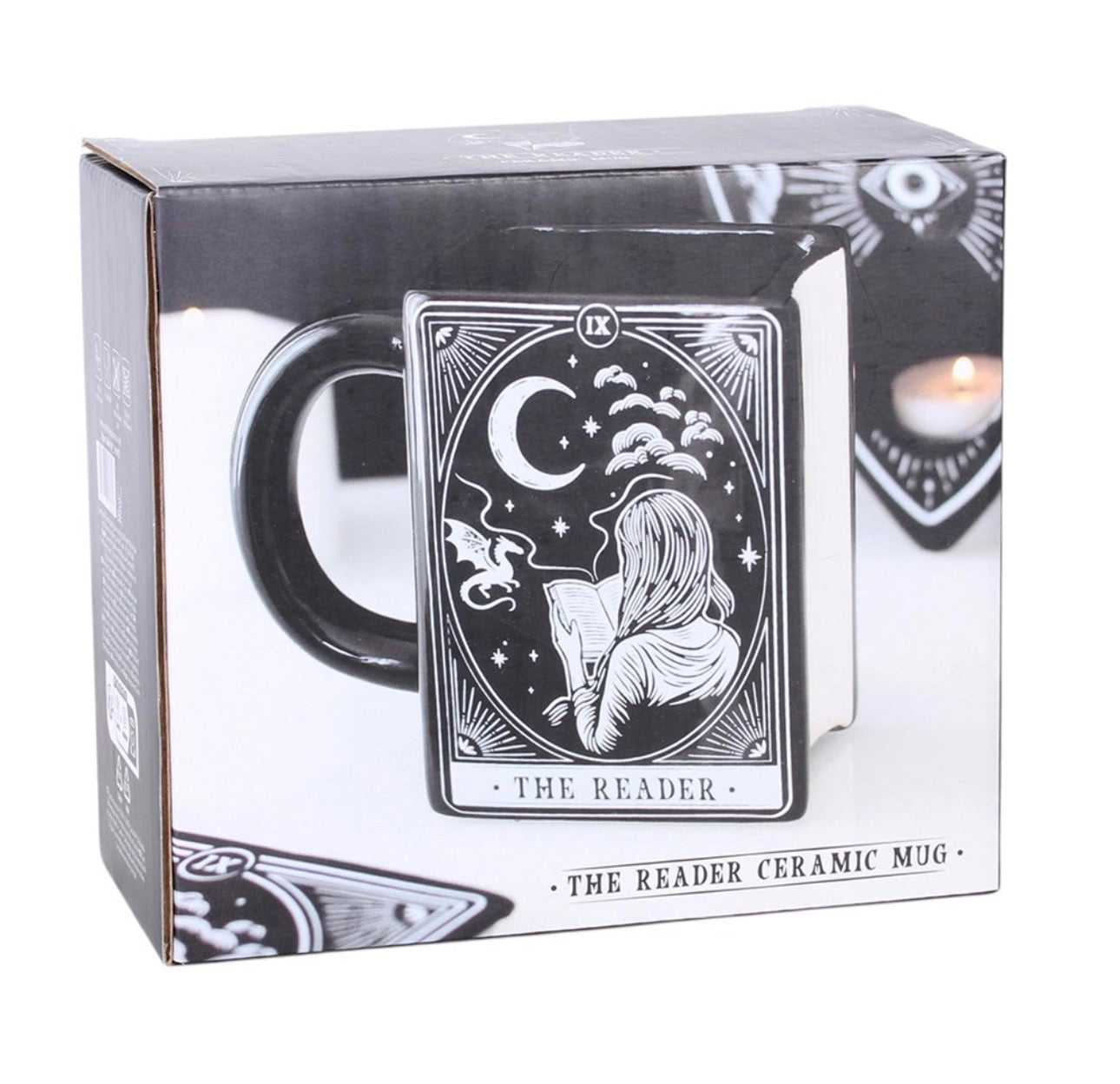 TAZA CON FORMA DE LIBRO DE LECTURA