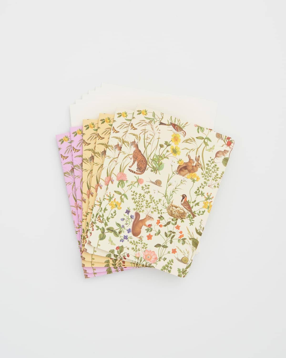 Tarjetas de notas FABLE Meadow Creatures, paquete de 6