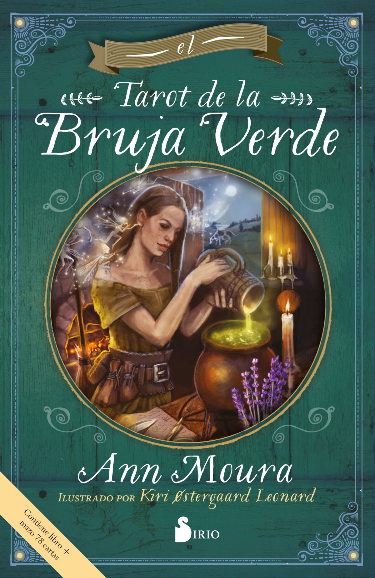 El Tarot de la Bruja Verde
Estuche libro + cartas