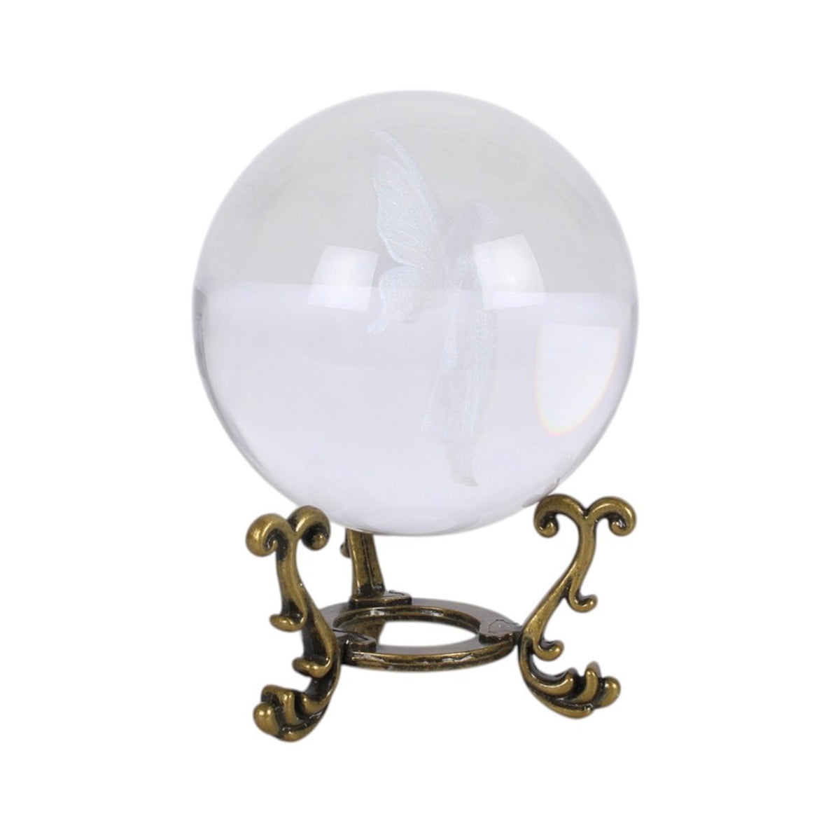 ESFERA DE CRISTAL «STARDUST FAIRY» CON GRABADO LÁSER Y SOPORTE