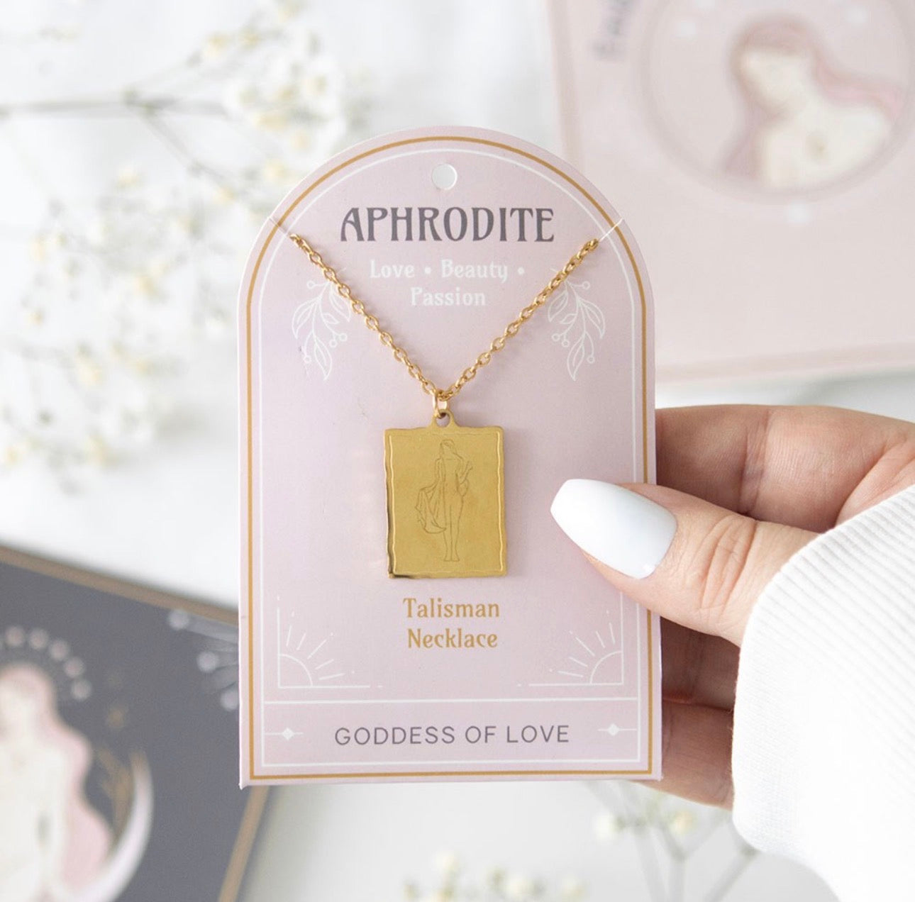 COLLAR TALISMÁN DE LA DIOSA AFRODITA
