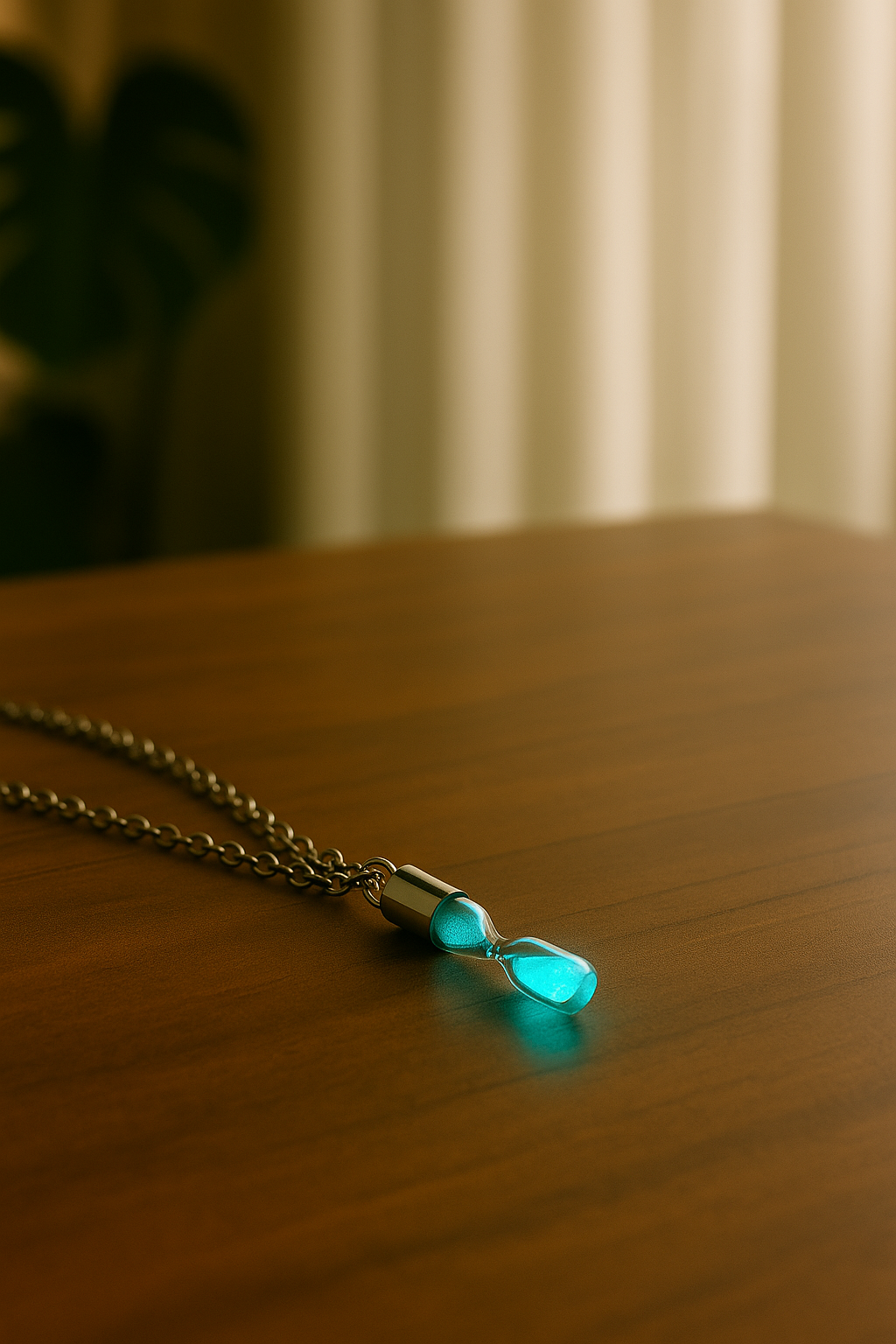 Colgante Reloj de Arena - Se ilumina en la oscuridad