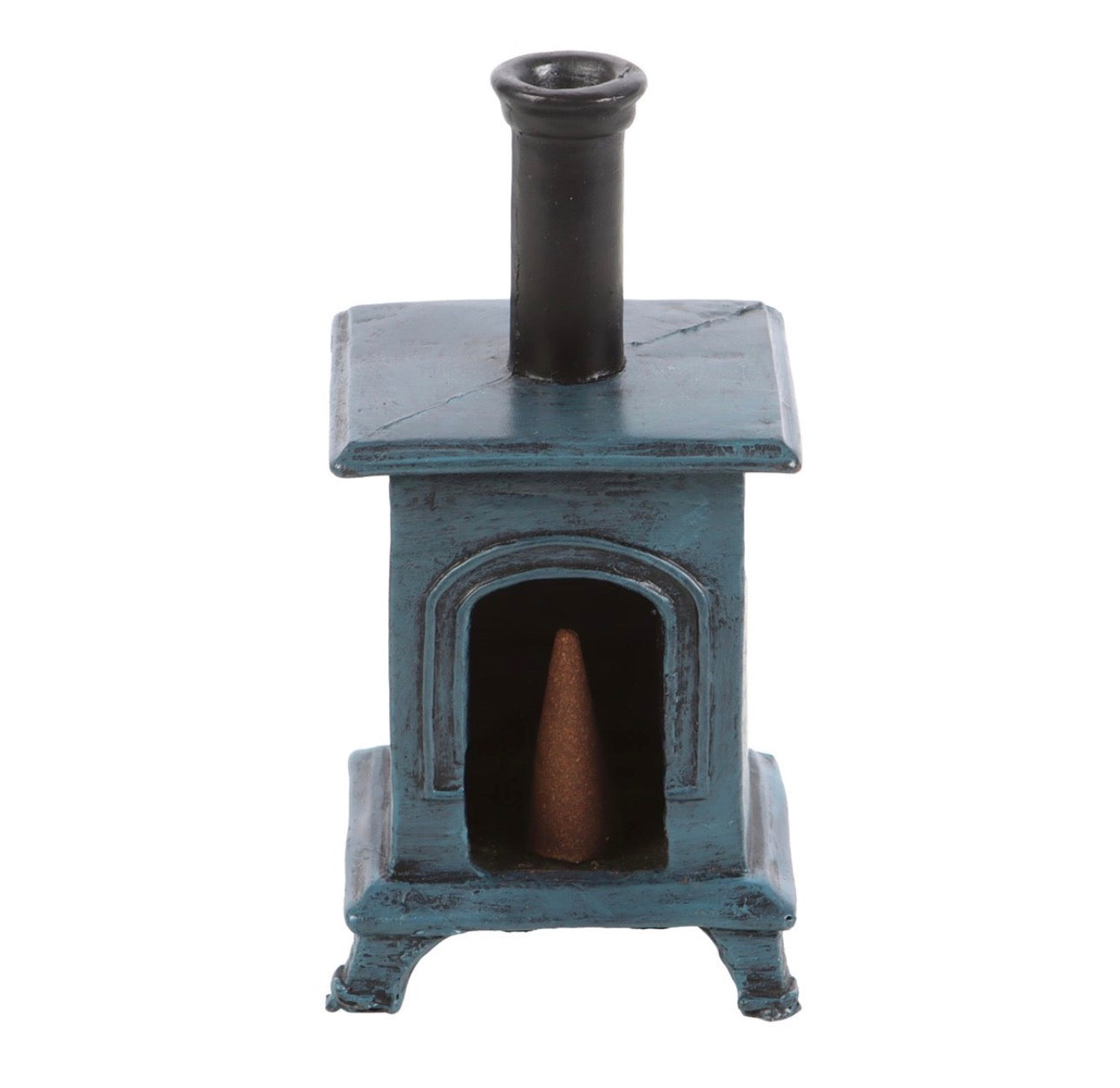 QUEMADOR DE INCIENSO CON FORMA DE CHIMENEA
