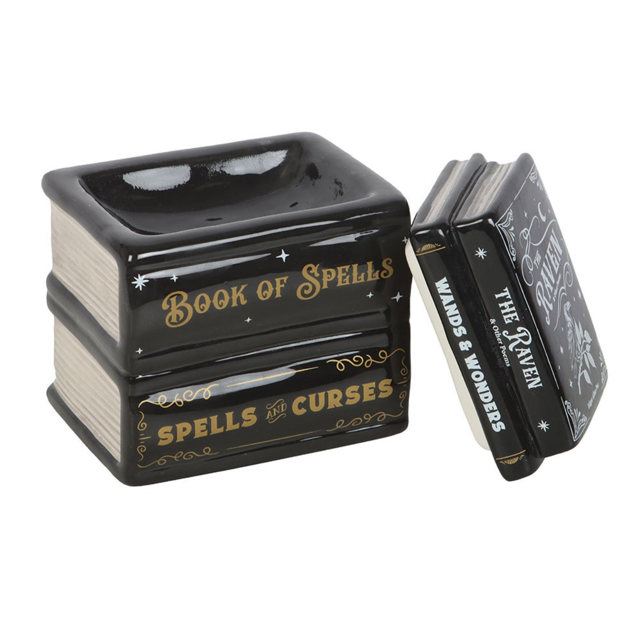 Quemador de aceite y calentador de cera Book of Spells