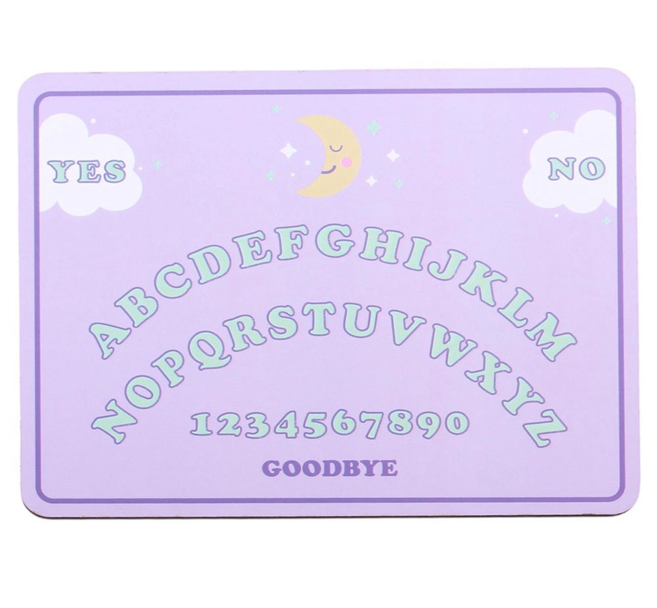 OUIJA KAWAII QUE BRILLA EN LA OSCURIDAD EN COLORES PASTEL